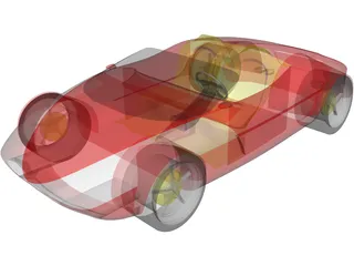 Car Concept 3D Model