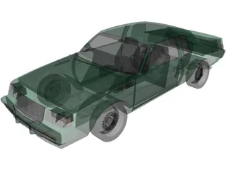 Buick Regal GNX (1987) 3D Model