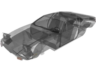 De Tomaso Pantera Body 3D Model