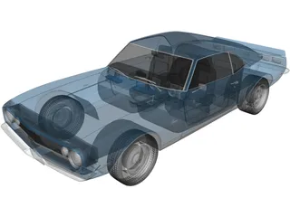 Chevrolet Camaro SS (1967) 3D Model