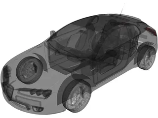 Alfa Romeo Brera 3D Model