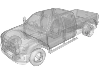 Ford F-550 Super Duty 3D Model