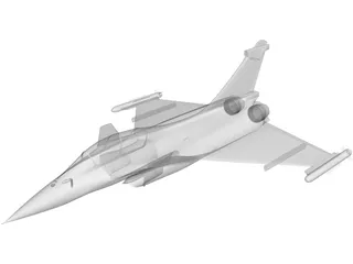 Dassault Rafale 3D Model
