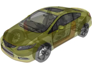 Honda Civic (2012) 3D Model