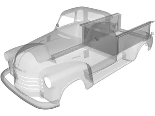 Chevrolet Pickup Body 3D Model