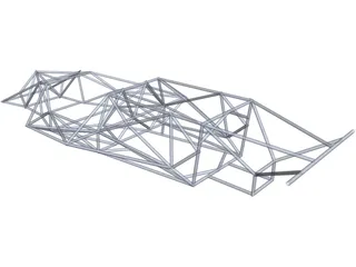 Porsche 917 Frame 3D Model