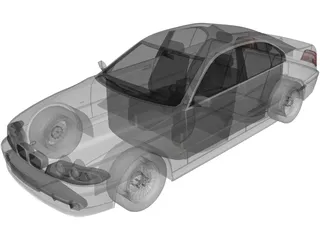 BMW 5-Series E39 3D Model