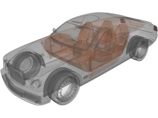 Bentley Brooklands 3D Model