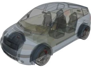 Audi A2 3D Model