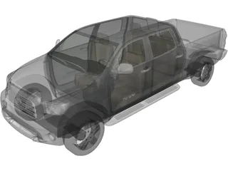 Toyota Tundra Pick Up (2008) 3D Model