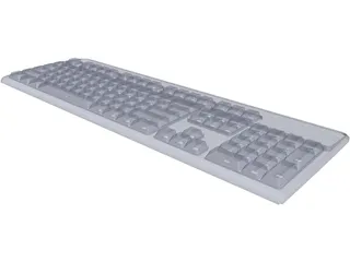 HP Keyboard 3D Model