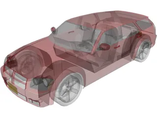 Dodge Magnum SRT8 3D Model