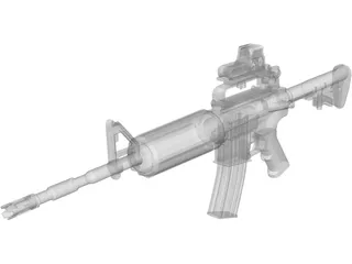 M16 3D Model