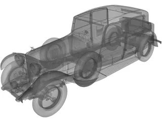 Bentley (1932) 3D Model