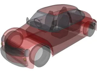 Sedan Concept 3D Model