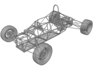 Chassis F600 3D Model