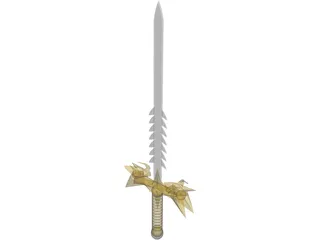 Sword Of Power 3D Model