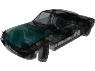 Porsche 914-6 (1970) 3D Model