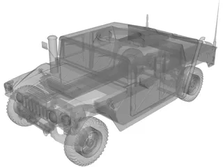 Hummer HMMWV 3D Model