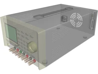 Instek Power Supply 3D Model