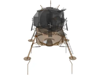 Apollo Lunar Module LEM 3D Model