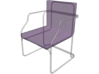 Chair Guest 3D Model