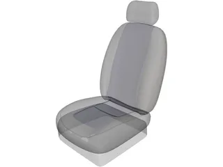 Car Seat 3D Model