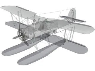 Fairey Swordfish 3D Model