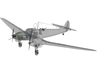 Focke-Wulf Fw 58B 3D Model