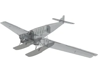 Junkers Ju G 24 3D Model