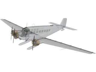 Junkers Ju 52 G5 3D Model