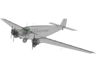 Junkers Ju 52 G9 3D Model