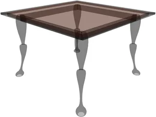 Table Small 3D Model