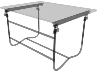 Table Drafting 3D Model