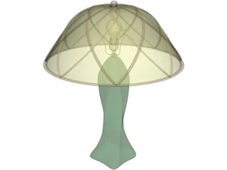Lamp Table 3D Model