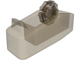 Tape Dispenser 3D Model