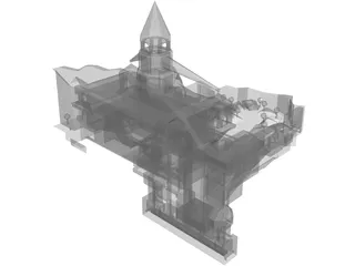 Marres Castle 3D Model