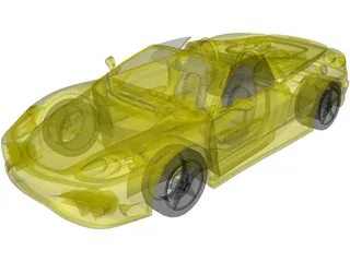 Ferrari 360 Spyder (2000) 3D Model