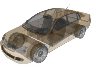 Opel Vectra (2002) 3D Model