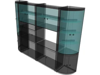 Wall Unit 3D Model