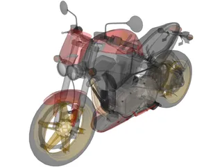 Buell Lightning 3D Model