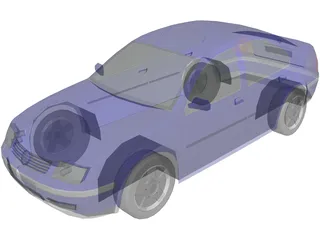 Volkswagen Bora 3D Model