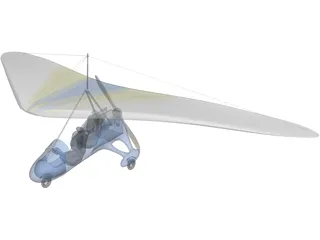 Microlight 3D Model