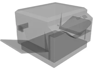 Xerox Copier 3D Model