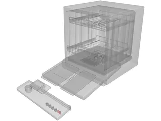 Dishwasher 3D Model