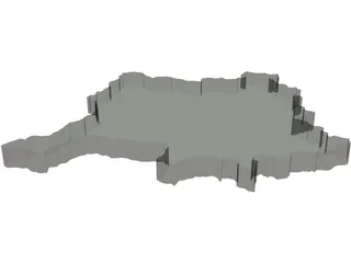 Kosova 3D Model