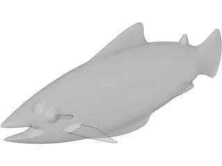 Salmon 3D Model