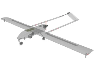 US Army Tactical Unmanned Aerial Vehicle (TUAV) 3D Model