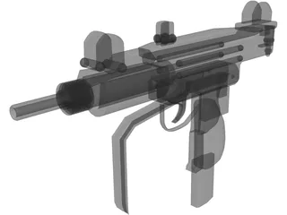 Uzi 3D Model