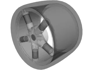 Wheel 3D Model